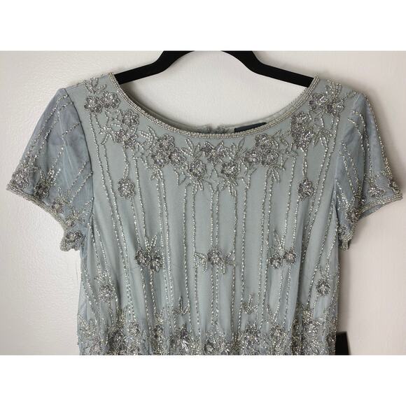 NWT ADRIANNA PAPELL DRESS GOWN 6 MOTHER OF THE BRIDE BRIDESMAID FORMAL EVENING - Picture 11 of 15